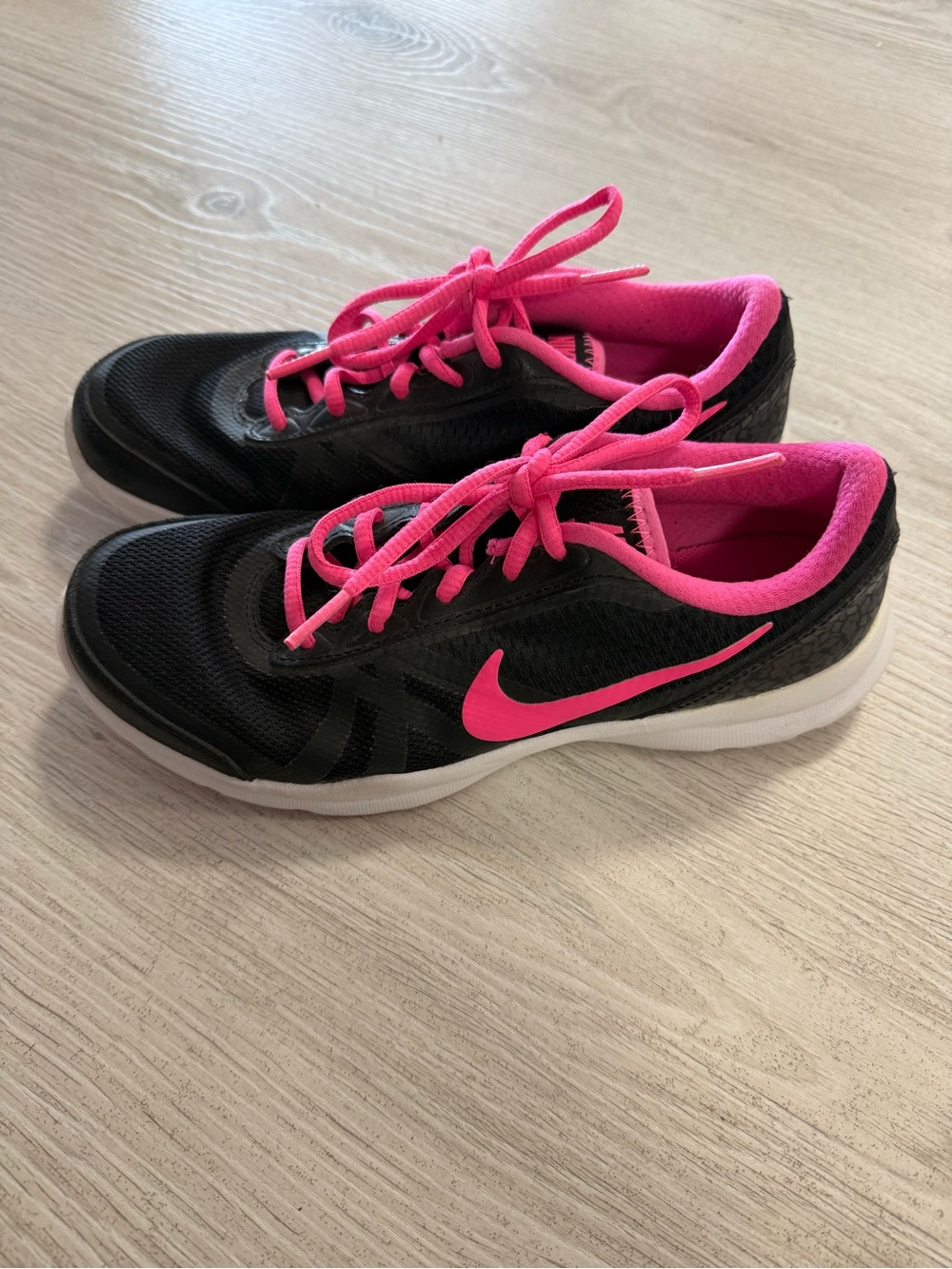 Nike Black and Hot Pink